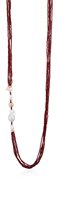Collana Lelune LELUNE GLAMOUR in Argento Perla LGNK547 - LGNK547